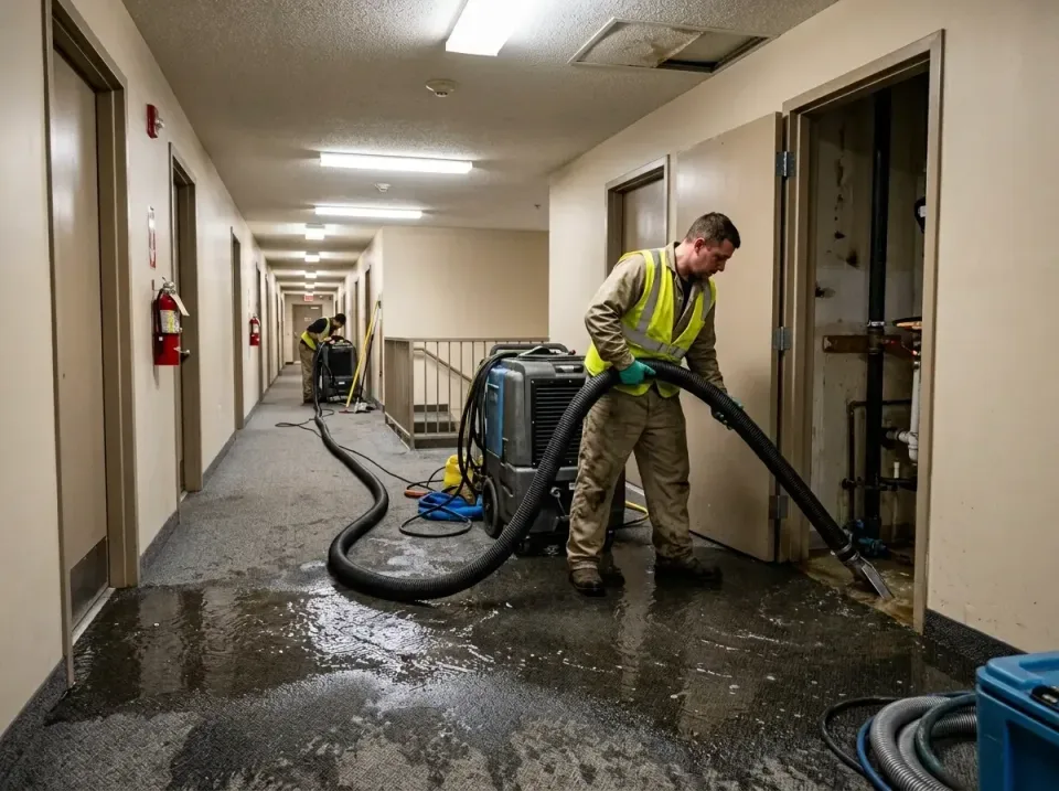 multi-unit-apartment-hallway-f-005 — frequently asked questions, Emergency Burst Pipe Water Extraction & Removal in Canadian…